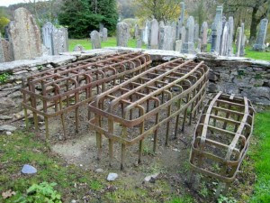 "Mortsafe" en Edimburgo