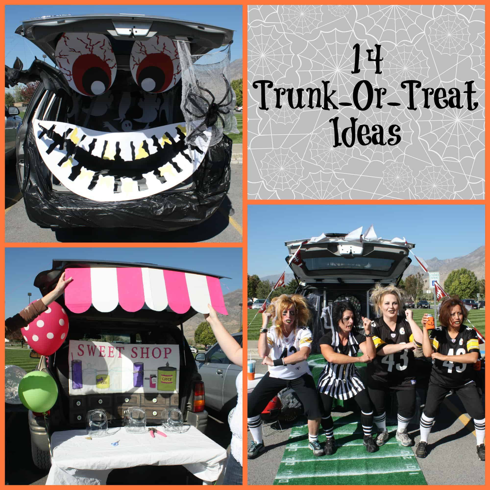 trunk or treat design ideas