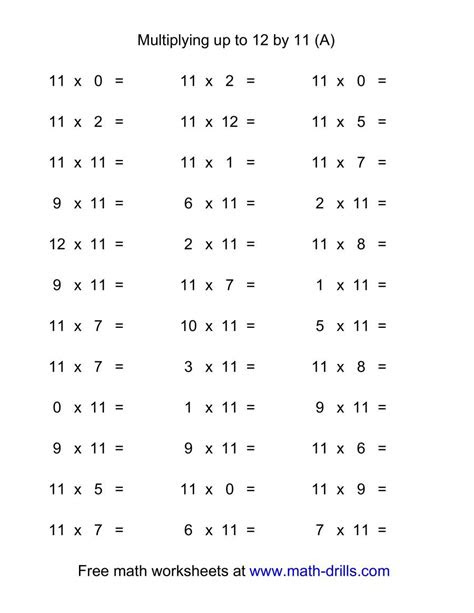 Free printable multiplication flashcards for learning math facts. easy multiplication worksheets printable times tables worksheets