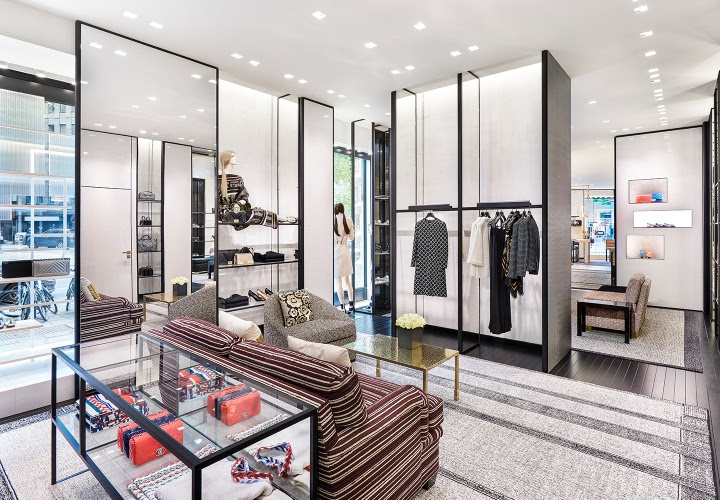 Chanel boutique Stockholm Sweden Retail Design Blog Chanel boutique Stockholm Sweden Retail Design Blog