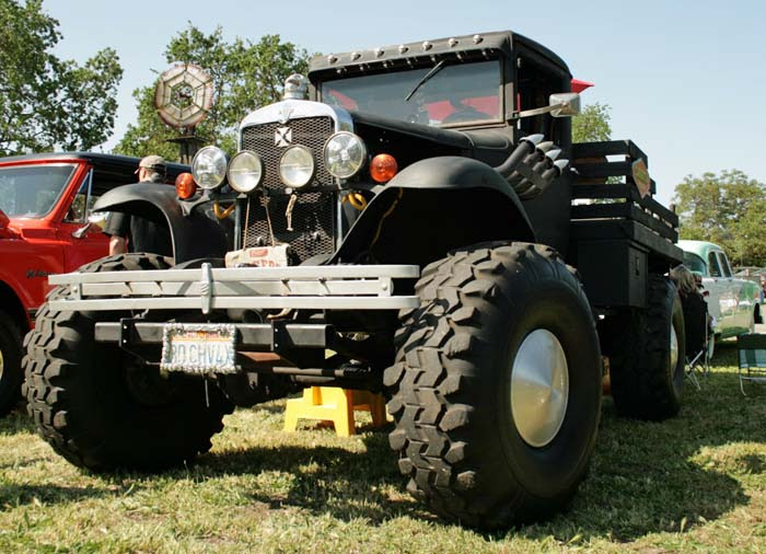Scary Black Monster Truck