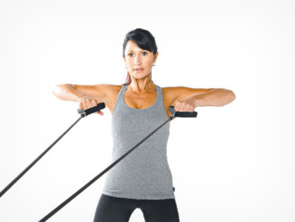 3. Band pull/pushes