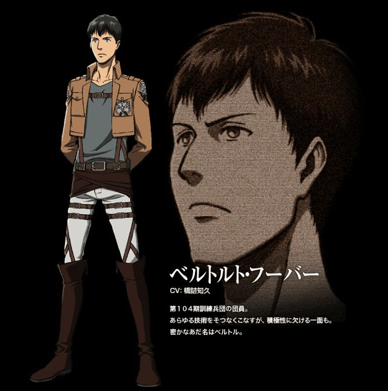 進撃の巨人ベルトルトフーバー 進撃の巨人 Attack On Titan Img Width 100 Height 300 Src Sickchristmas Up Seesaa Net Androidapp Png