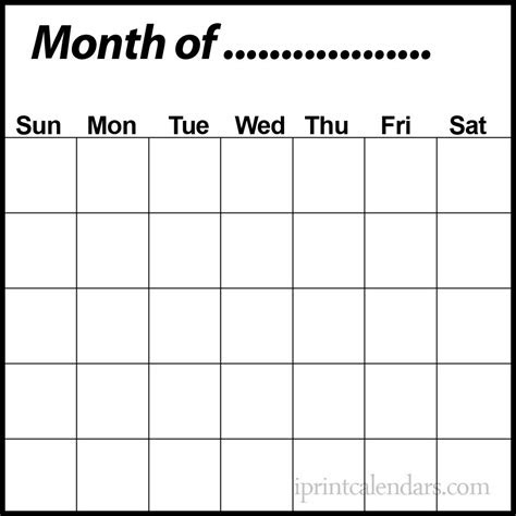  remarkable blank calendar without dates blank calendar blank
