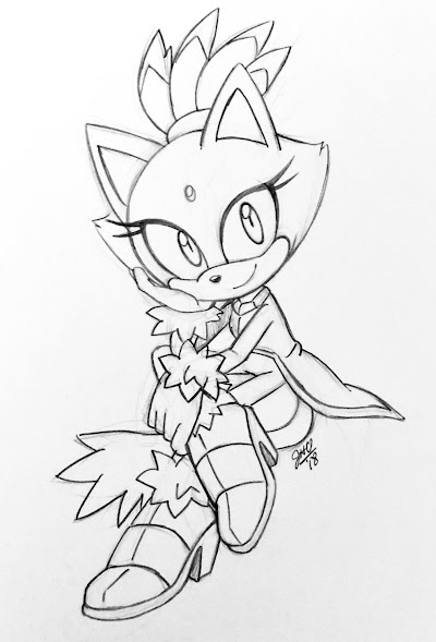 Silver Sonic Coloring Pages