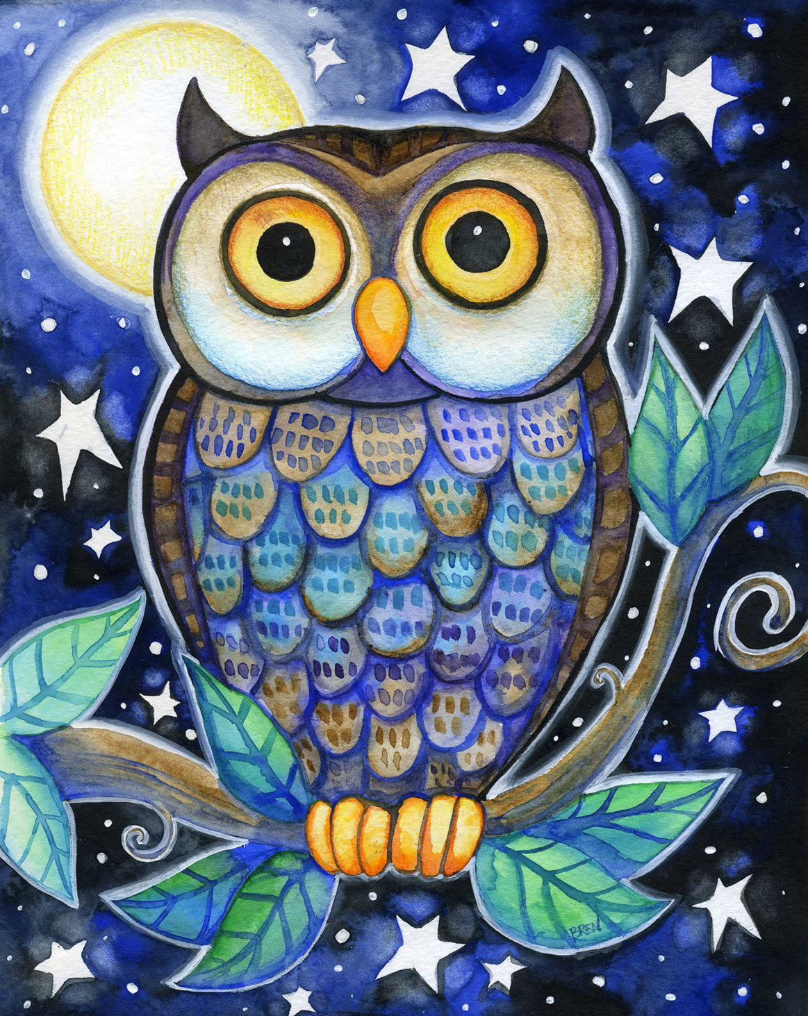 Owl Color Drawing at GetDrawings Free download Owl Color Drawing at GetDrawings Free download