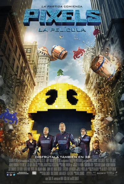 Cartel de Pixels: La película (Pixels)