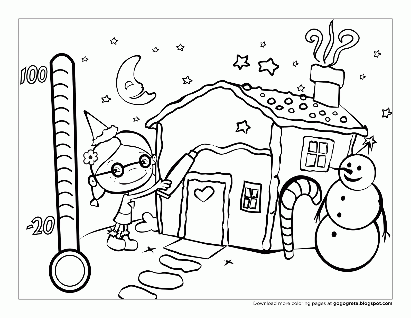 Free December Holiday Coloring Pages Download Free Clip Art Free
