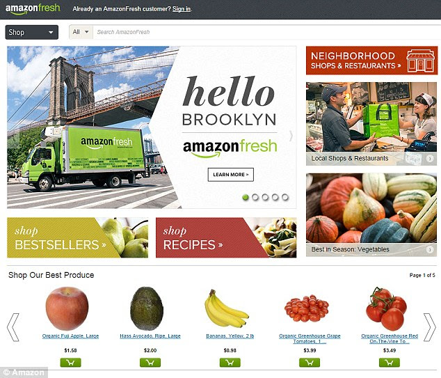A successful foray in Park Slope could help Amazon cement customer loyalty and boost sales, especially among wealthy and middle-class families, analysts have said.