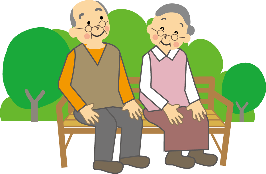 老人 高齢者のイラスト 無料イラスト