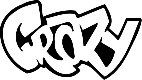 Ausmalbild Crazy Graffiti Ausmalbilder Kostenlos Zum Ausdrucken - Graffiti ausmalbilder zum ausdrucken
