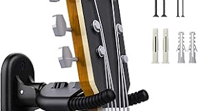 MoKo Supporto Chitarra da Parete Compatibile con Chitarre Elettriche
Acustica Basso Ukulele Angolazione Regolabile Anti Graffi Accessori
Chitarra Supporto Poggia Chitarra Nero Prezzo stimato 14.99 €