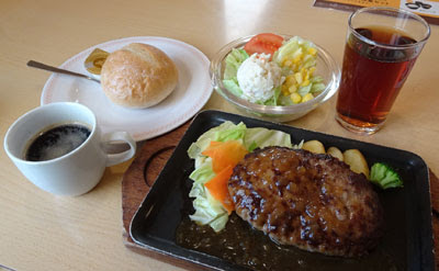 ジョイフル しんけんハンバーグ すな風呂