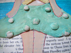 Mixed Media Clay Painting!7th Step!