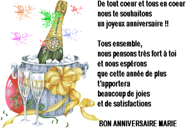 Gifs Anniversaire