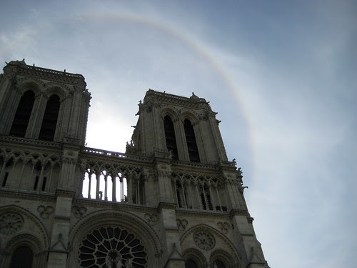 A Halo Around La Cathédrale Notre Dame de Paris