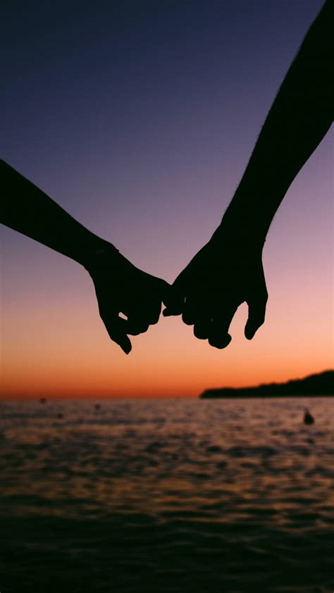 hands  wallpaper  couple silhouette sunset
