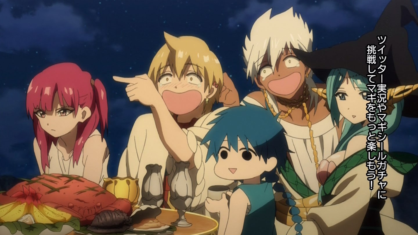 驚くばかりマギ アニメ 2期 1話 アニメ画像