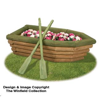 The Winfield Collection - Landscape Timber Rowboat Planter ...