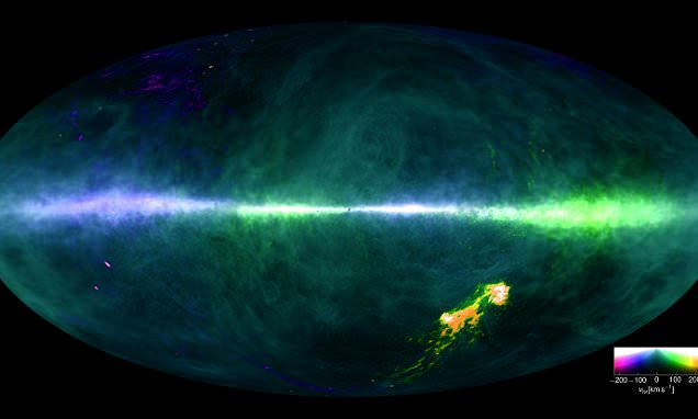 Mapping the fabric of the Milky Way  Daily Mail Online