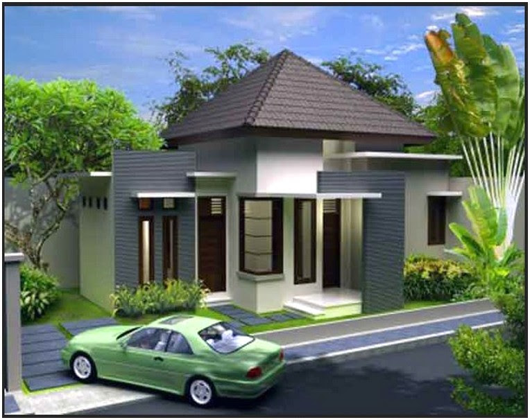 65 Model Desain  Rumah  Minimalis  1 Lantai Idaman Dekor Rumah 