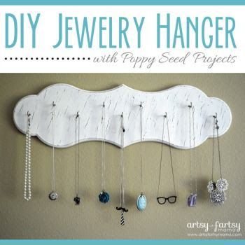 DIY Jewelry Hanger