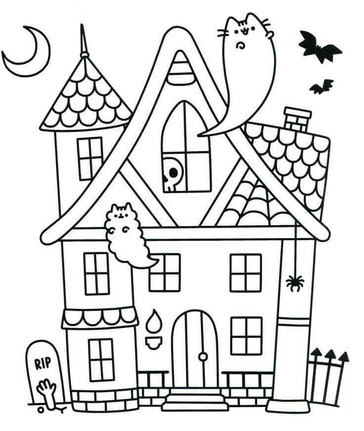 Pusheen Coloring Pages at GetColorings.com | Free ...