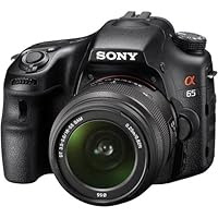 Sony a SLT-A65V - Digital camera - SLR - 24.3 Mpix - Sony DT 18-55mm lens - optical zoom: 3 x - supported memory: SD/ MS PRO Duo/ SDXC/ SDHC/ MS PRO-HG Duo
