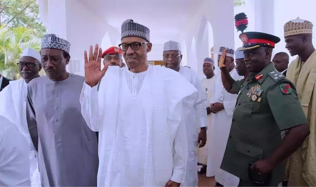 Buhari Speaks to Nigerians After Arriving in London for Further Medical Check-up