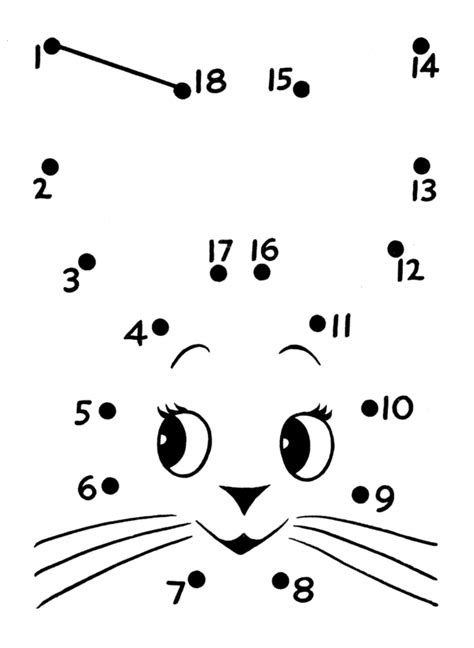  free dot to dot printables