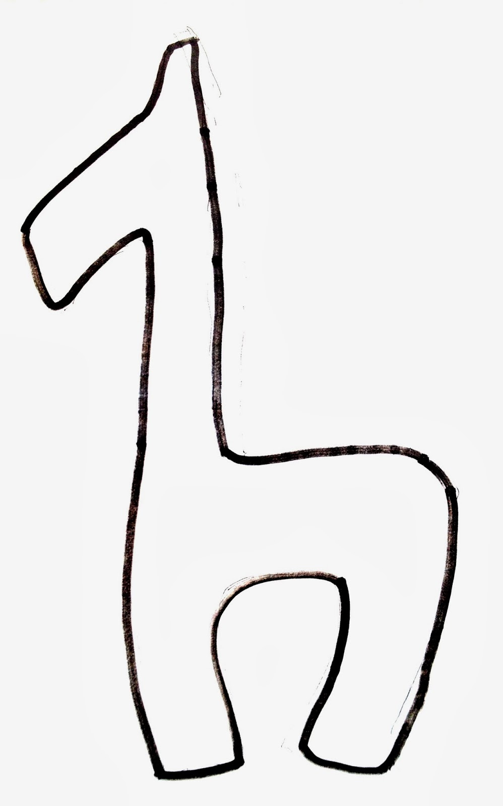 Giraffe Template - ClipArt Best