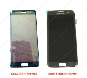 Note7 vs S7 Edge