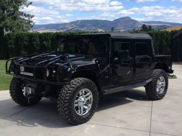 Hummer H1 Four Door Soft Top "Total Show Truck Rebuild with over $ ...