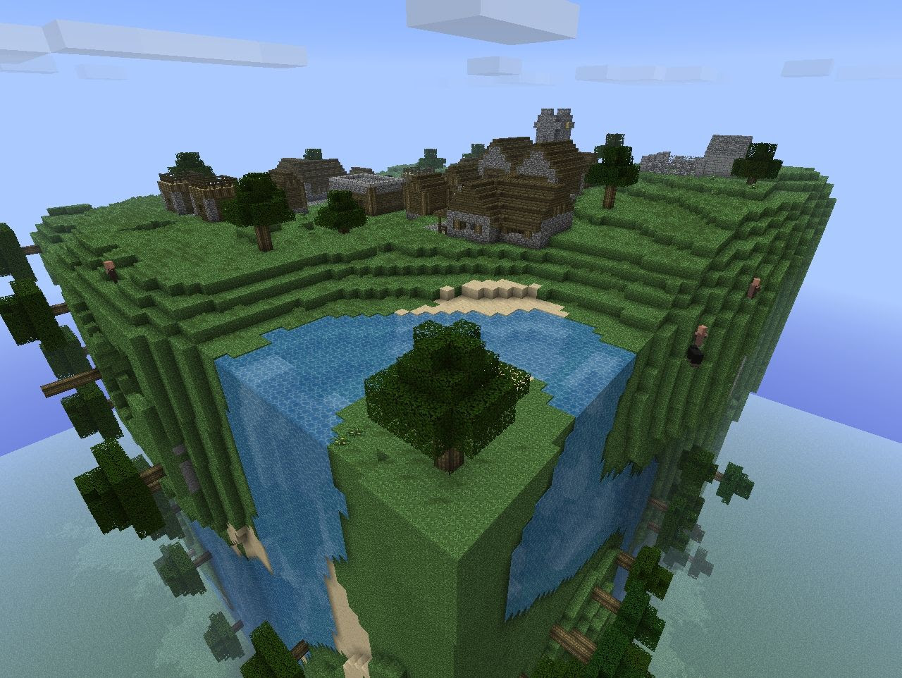 Minecraft: Cube World V2 Minecraft Project