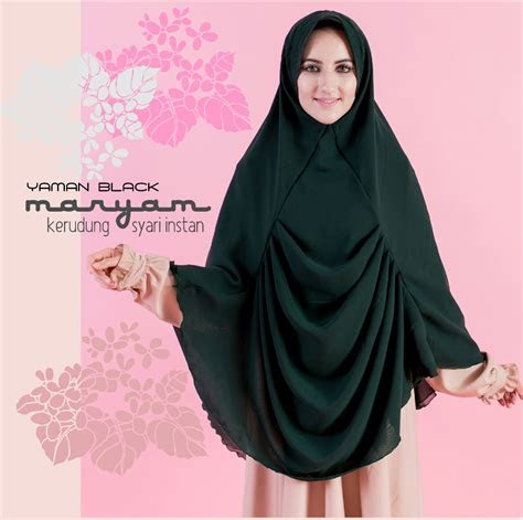 koleksi hijab syari maryam yaman series