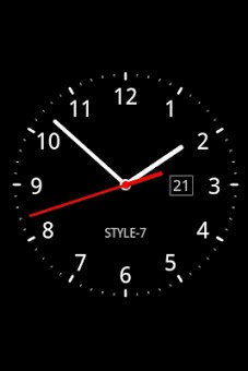 Analog Clock Live Wallpaper-7-2