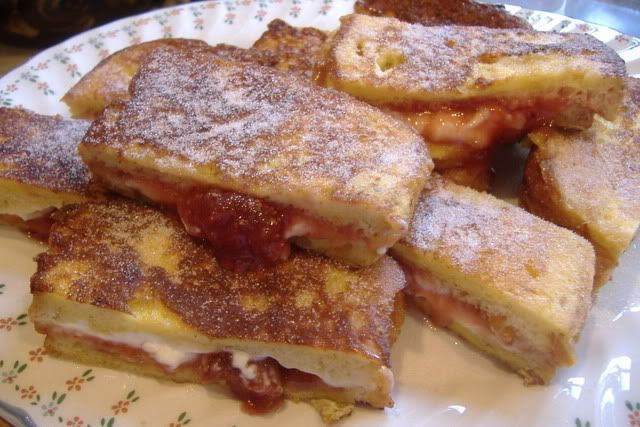 Jammy Breakfast Sandwiches