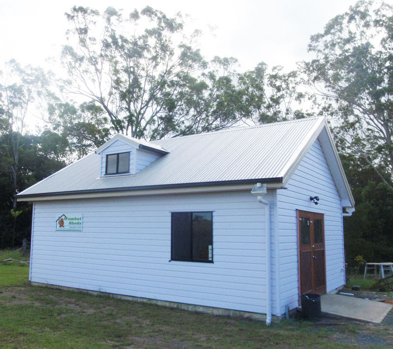 sheds to live in timber Barns steel sheds - wombat