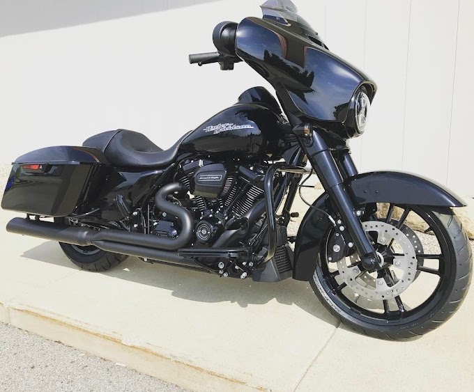 Blacked Out Harley Street Glide For Sale / harley davidson street glide blacked out # ... : Krator black mirrors universal motorcycle cruiser compatible with harley davidson street glide.