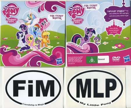 Win A My Little Pony Friendship Is Magic Dvd And Mlp Fim Stickers In This Easy To Enter Contest Priced Nostalgia