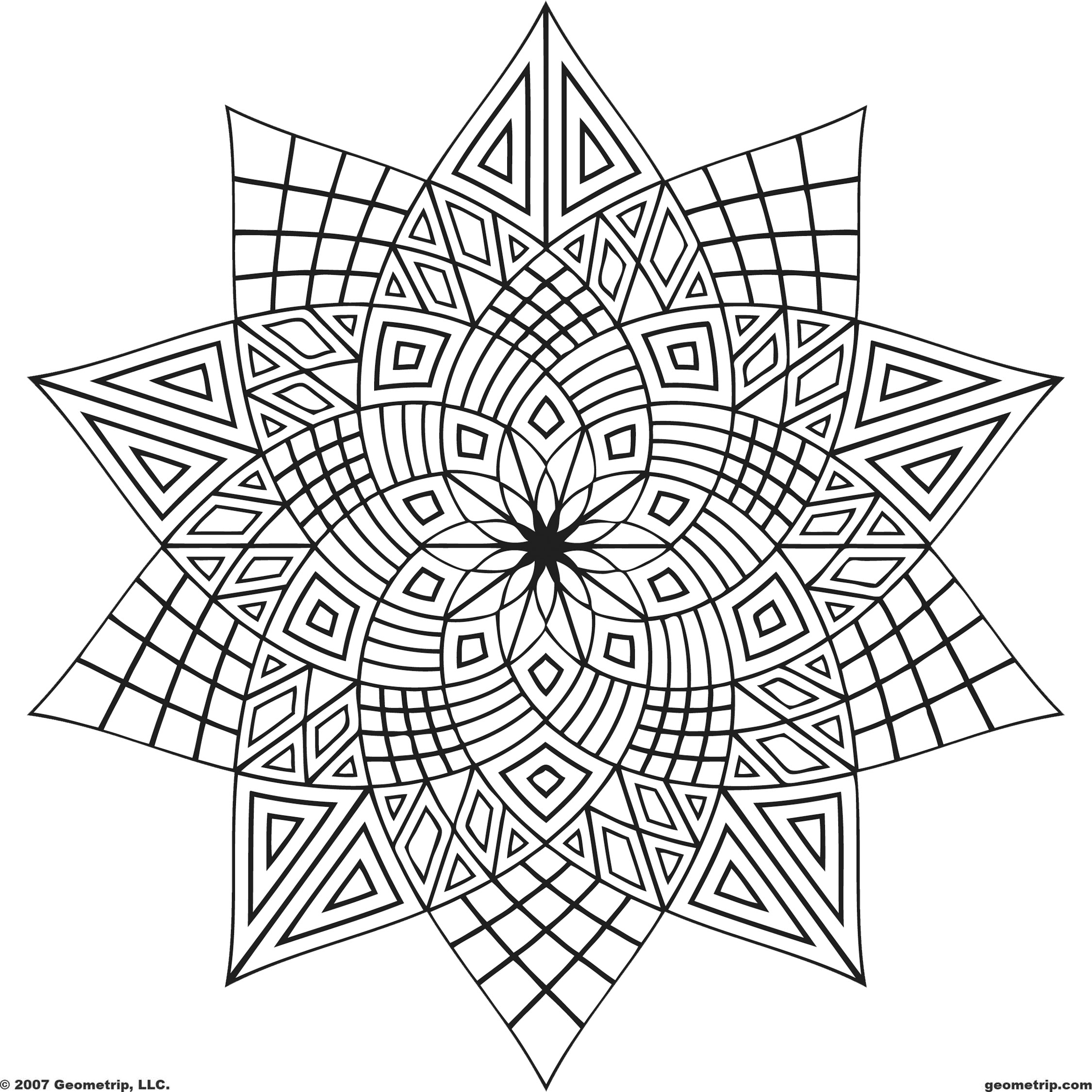 Download 13 Cool Shapes And Designs Images - Overlapping Shapes Art ...