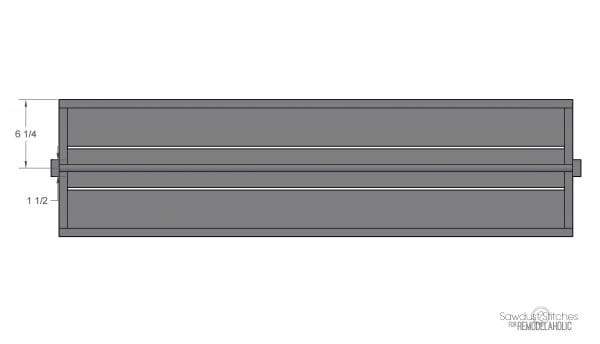 Table Runner Tray By http://ift.tt/1Jh5bkX For Remodelaholic.com 3