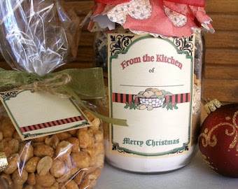 christmas food labels on Etsy, a global handmade and vintage marketplace.