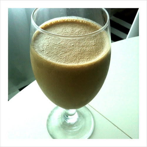 Peanut-Banana Espresso Smoothie
