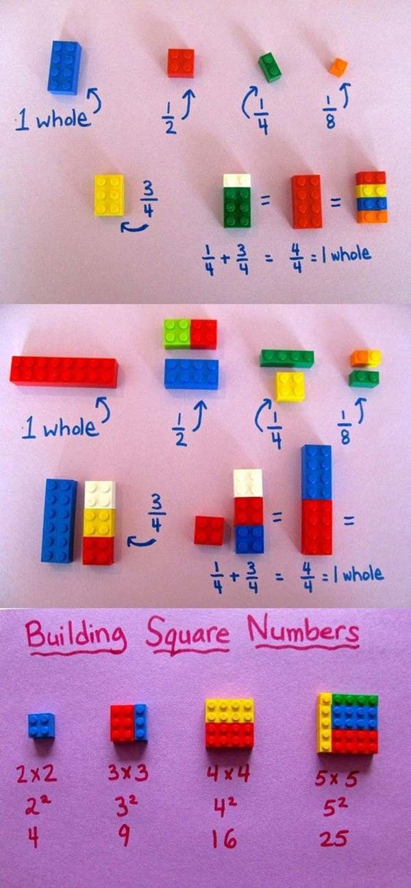 Teach Basic Math Concepts Using LEGO Toys As Simple As a Game - Amazing ...