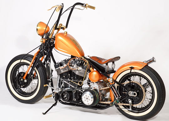 Kustom♛King: Evil ShovelHead Chopper