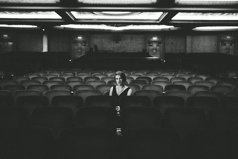 High School Senior Photos that were taken at the Coronado Performing Arts Center in downtown Rockford, IL. We used various areas in the coronado and theater for backgrounds. Photo by Mindy Joy Photography