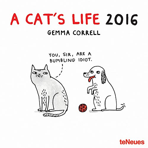 2016 A Cat's Life Wall CalendarGemma Correll