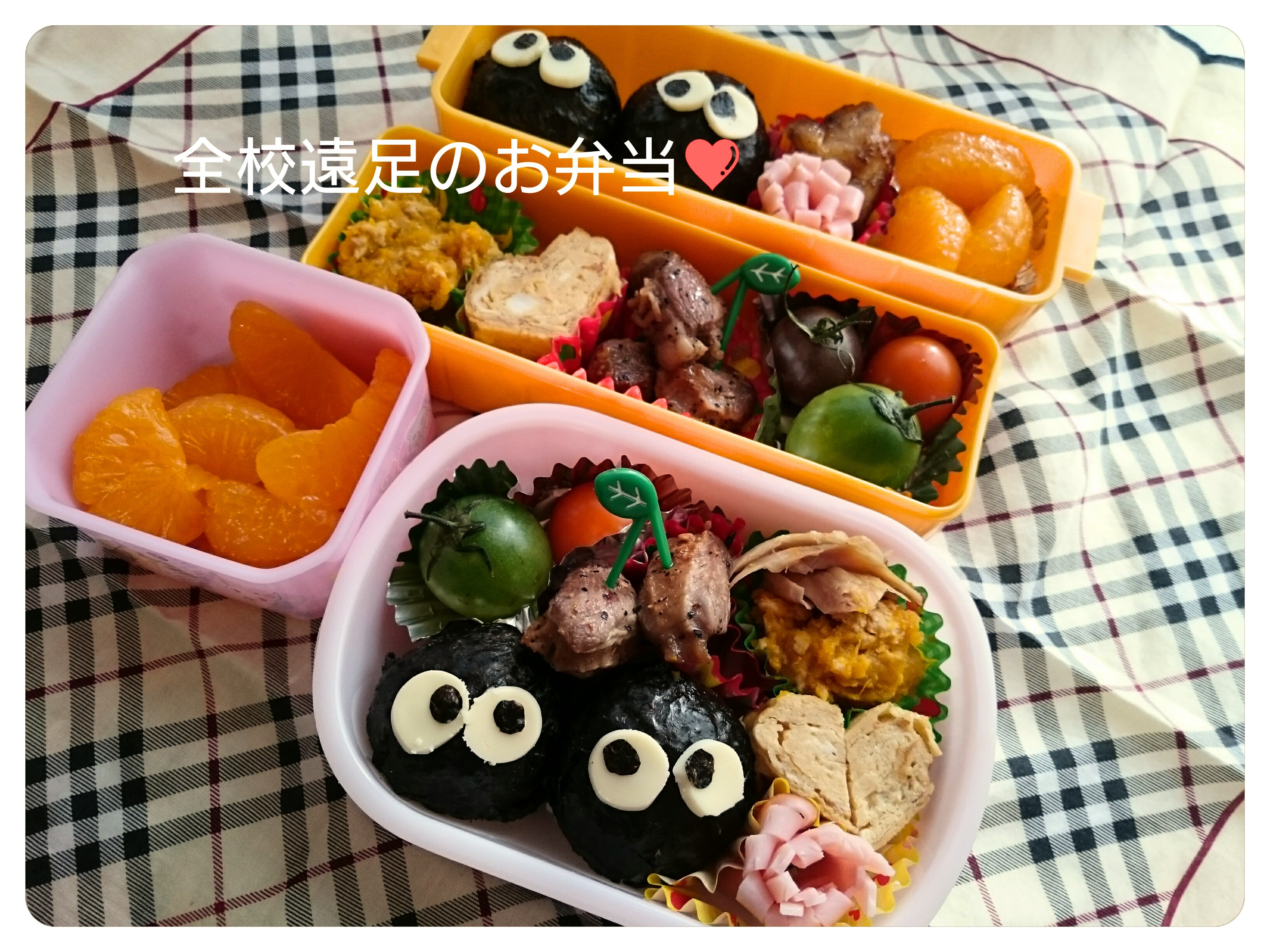まっくろくろすけのお弁当 小学生弁当 ウチの子 ウチ猫 ウチご飯 働くママの料理blog