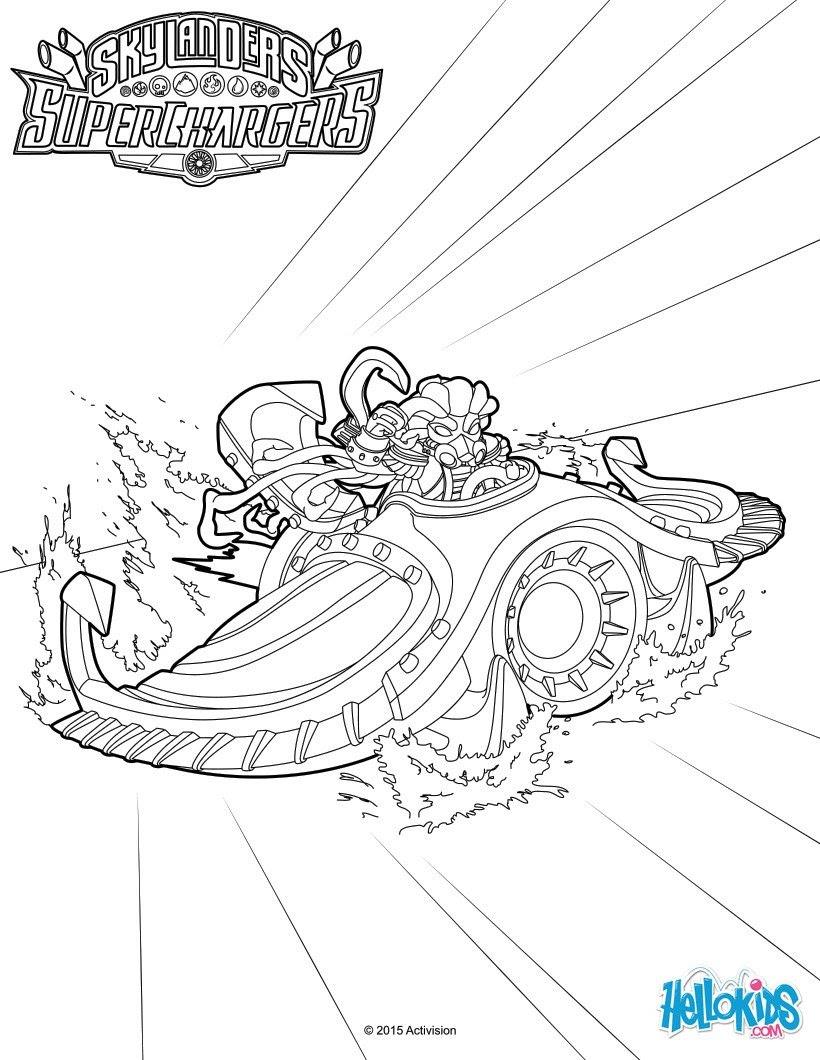 sea shadow coloring page nlr